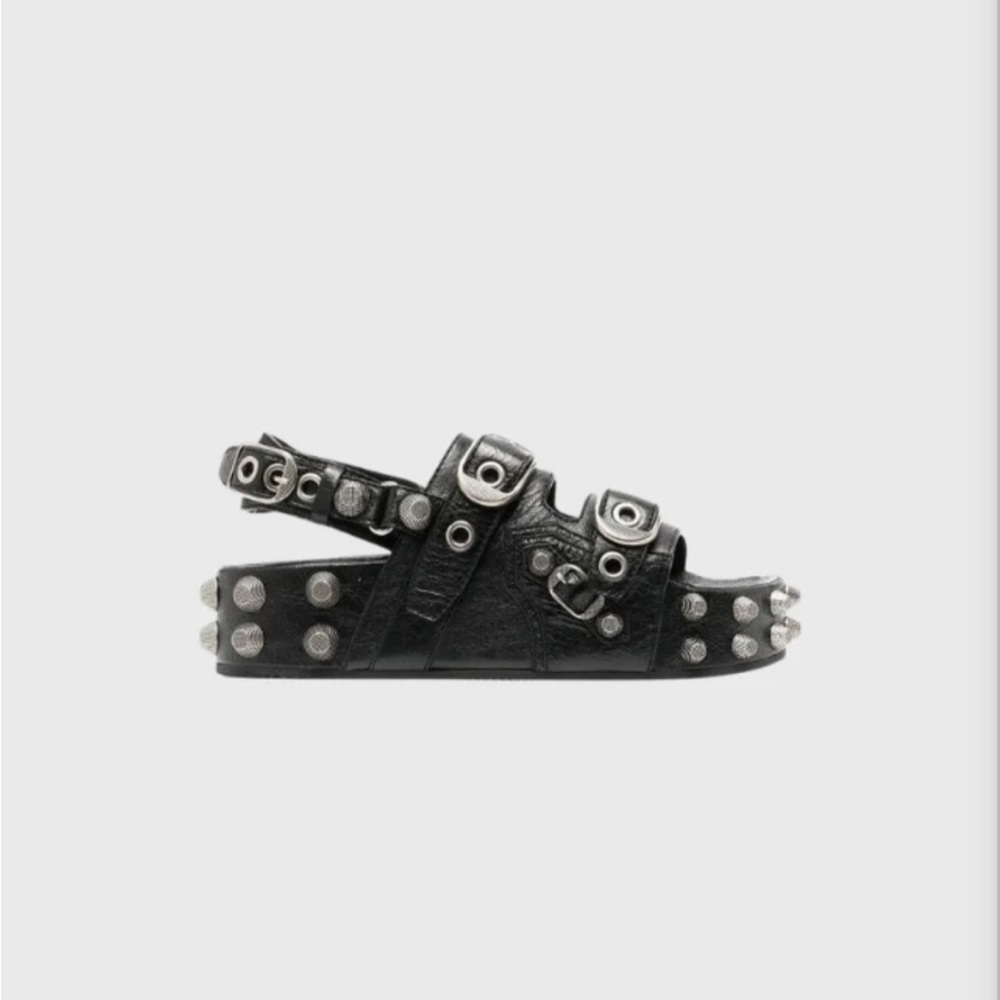 Vesta Rio studded man - Sandals Rocker Emo Birkenstock size w9 / 7m Black Studs